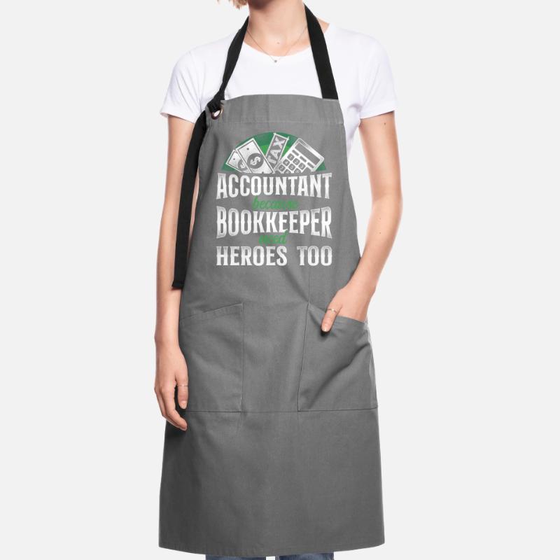 Comptable Comptable Comptable Comptabilité Tablier contrasté