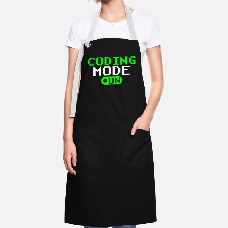 Programming Mode A Coding Programmer Coder Artisan Apron