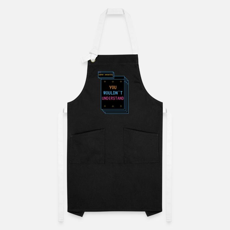 Cybersecurity - IT Security Computer Scientist Artisan Apron