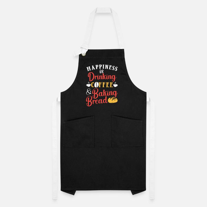 Baking Bread Drinking Coffee Caffeine Bread Baker Artisan Apron