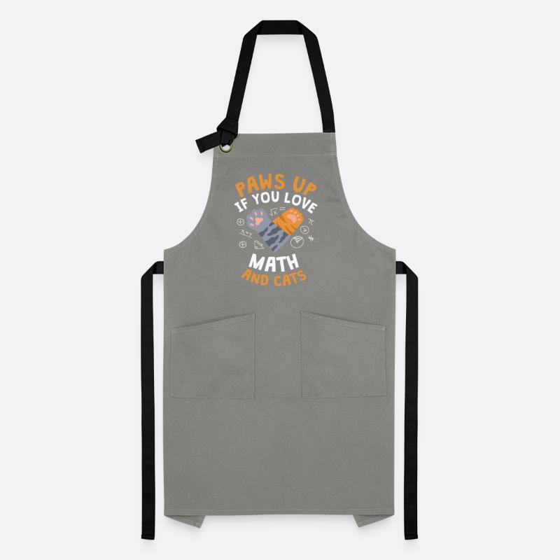 Math And Cats Math Kitten Cats Artisan Apron