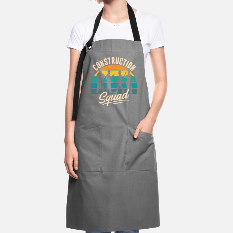 Construction Crew Construction Site Construction Workers Team Teamwork Artisan Apron