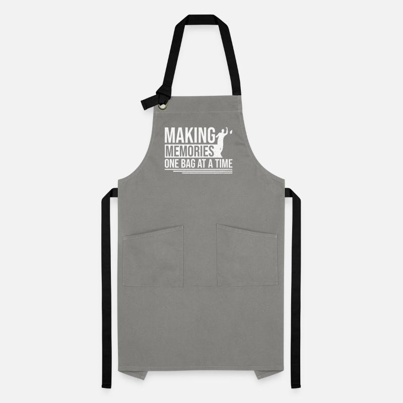 Cornhole Player Blind Hole - Funny Cornhole Artisan Apron