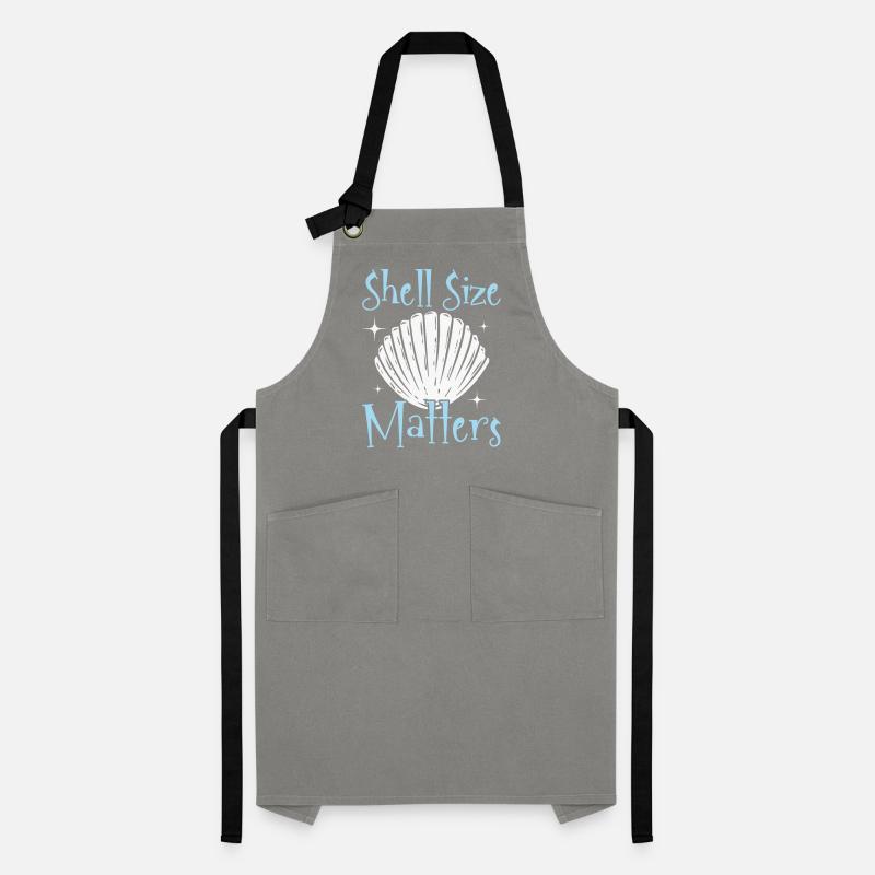 Shell size is important Shell collection Beachcomb Artisan Apron