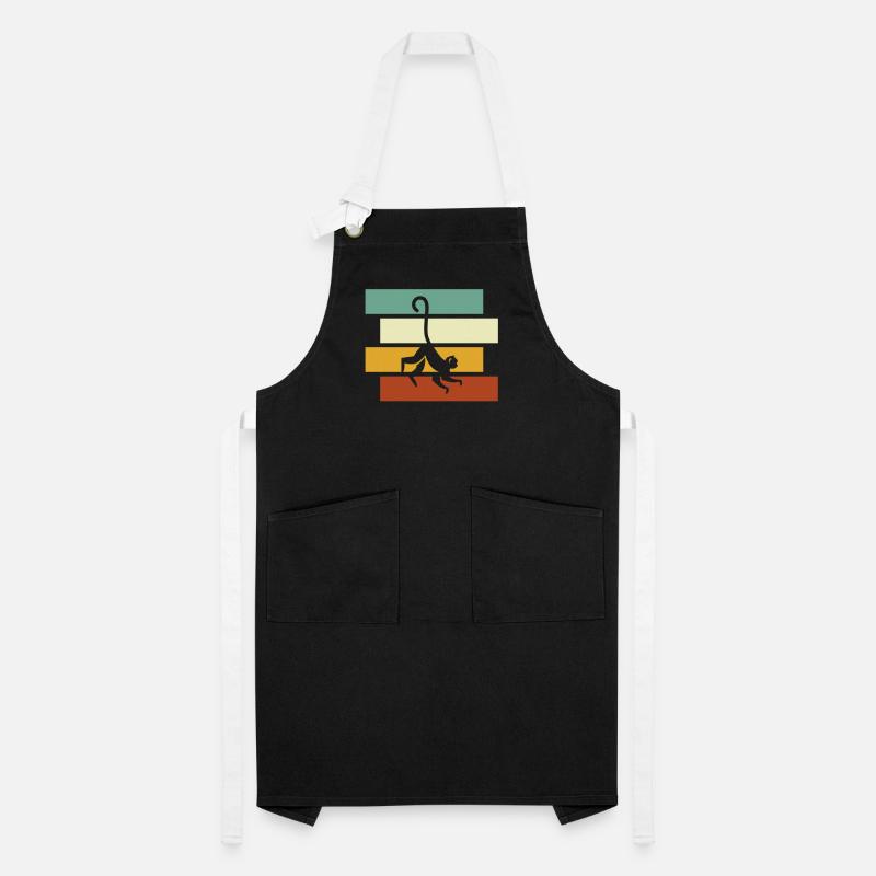 Monkey Retro Artisan Apron