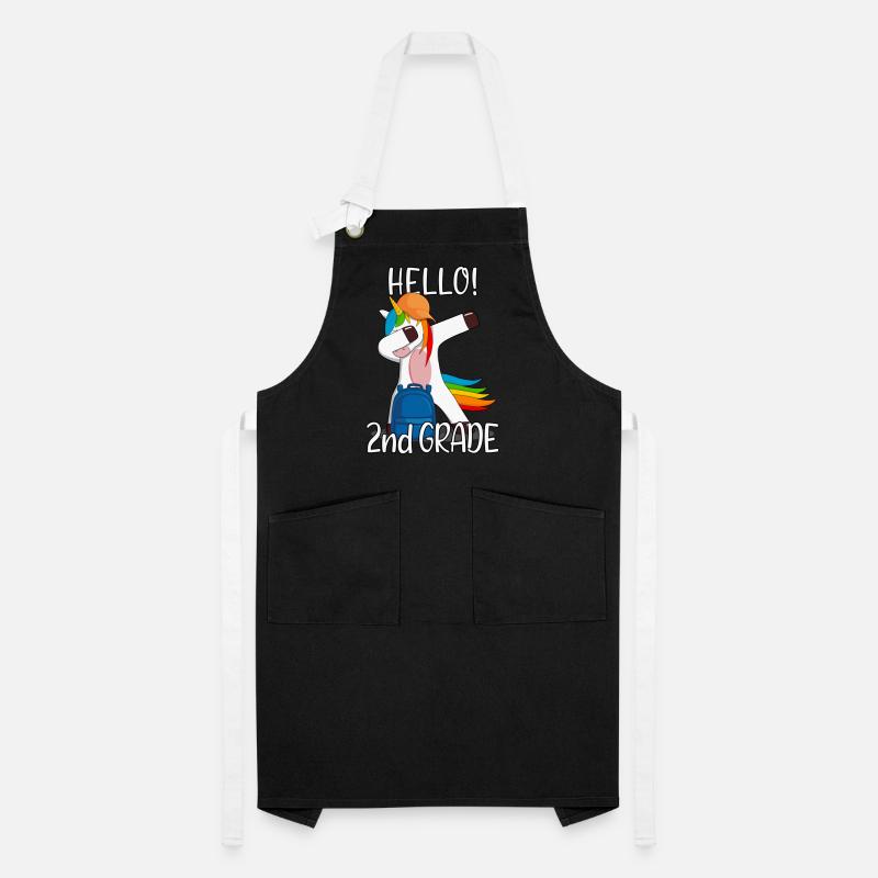 2nd grade second grader elementary school Einhorn Artisan Apron