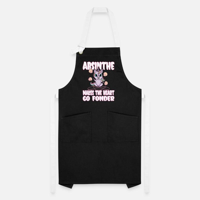 Satan Beelzebub Devil Gothic Pentagram Mystical Artisan Apron