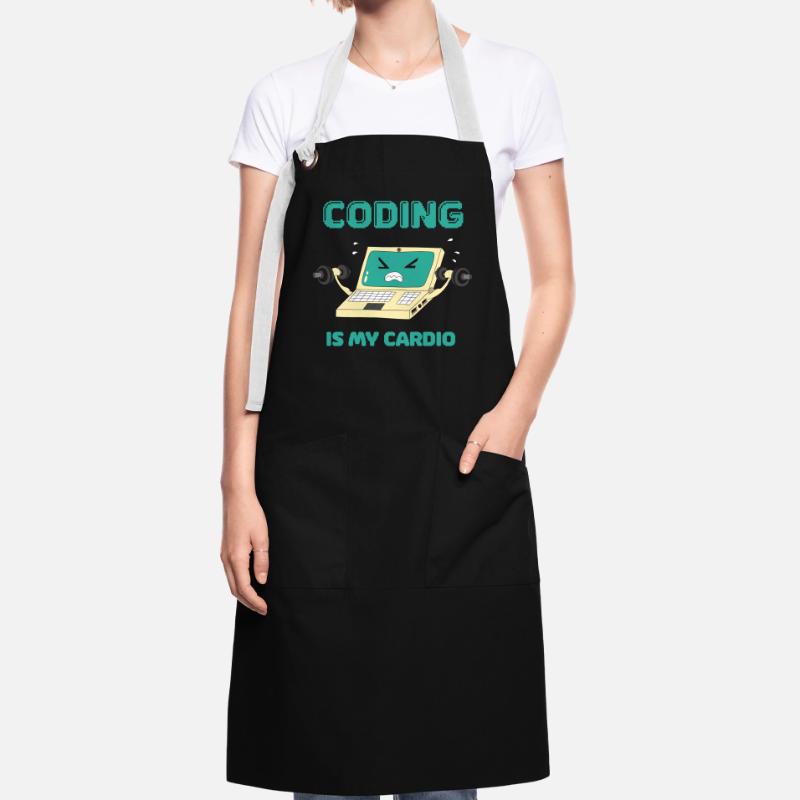 Programmer Coding Fitness Funny Computer Scientist Artisan Apron