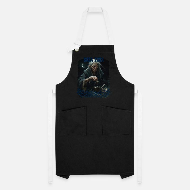 Baba Yoaga Slavic Folklore Mythology Creature Artisan Apron