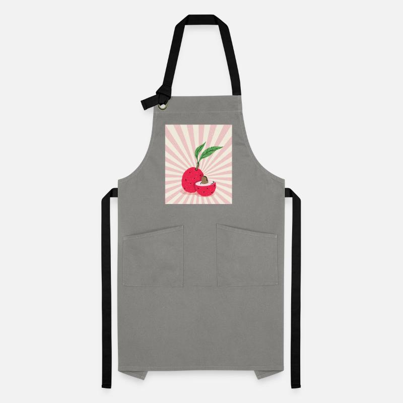 Lychee Retro Lychee Exotic Fruit Artisan Apron