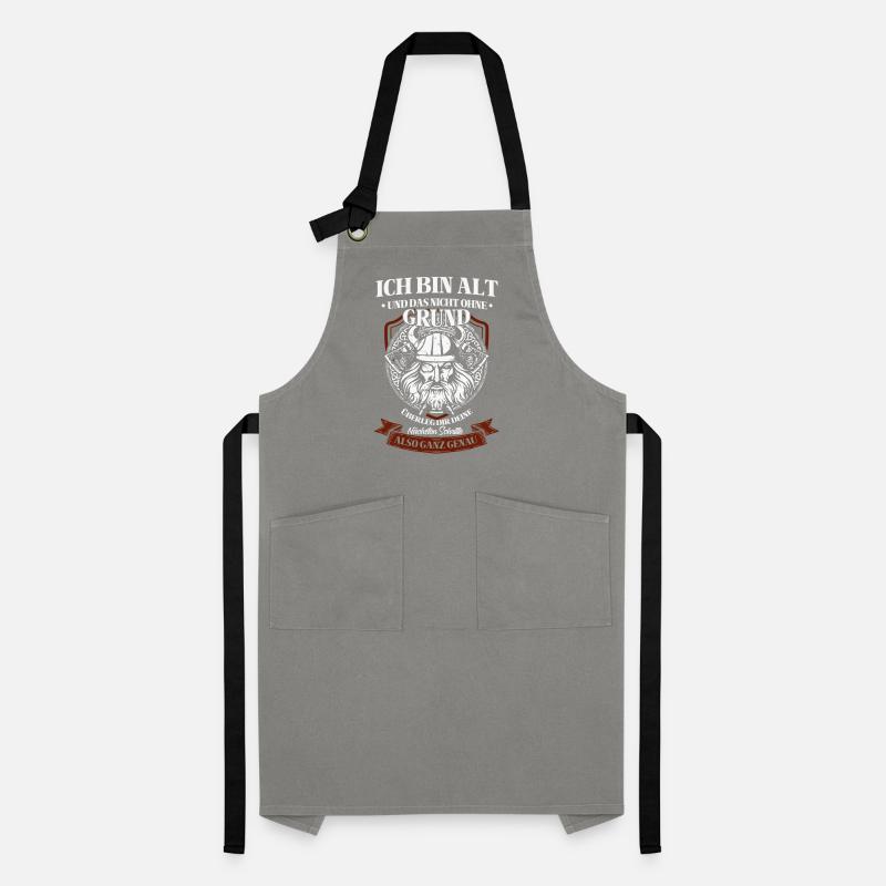 Viking Tshirt Viking Valhalla Valhalla God Odin Artisan Apron