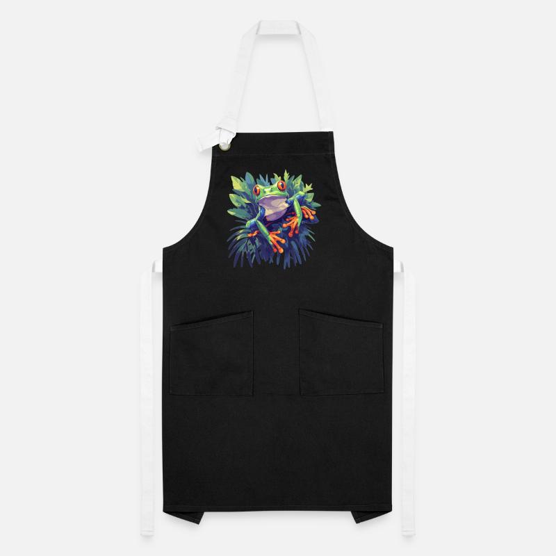 Tree Frog Baumfrösche Baumfrosch Artisan Apron
