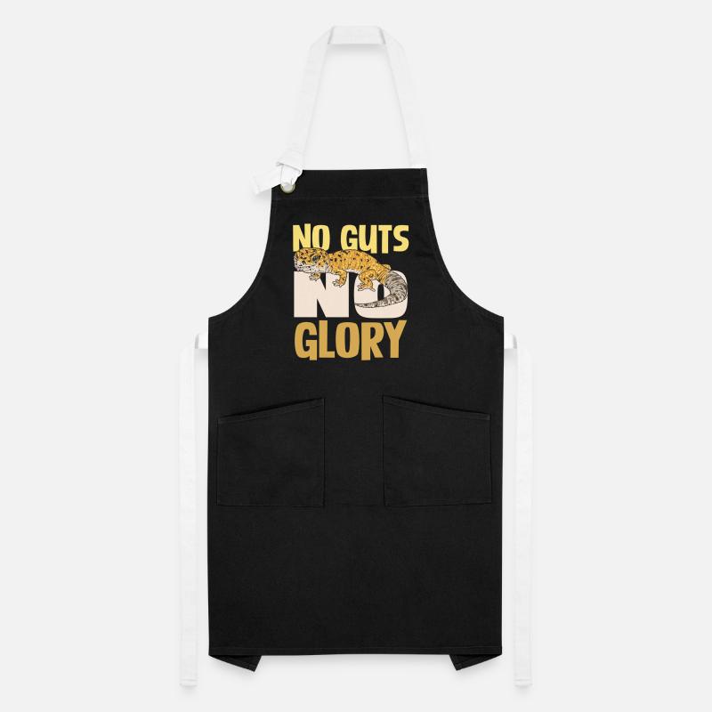No Guts No Glory Gecko Adventure Artisan Apron
