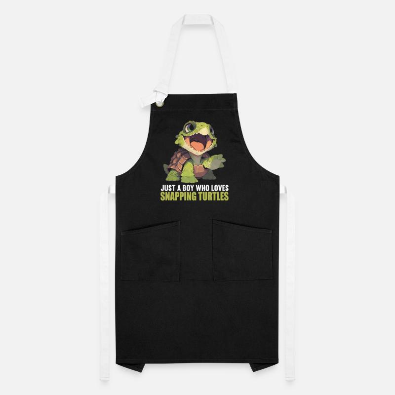 Snapping Turtles Snapping Turtle Artisan Apron