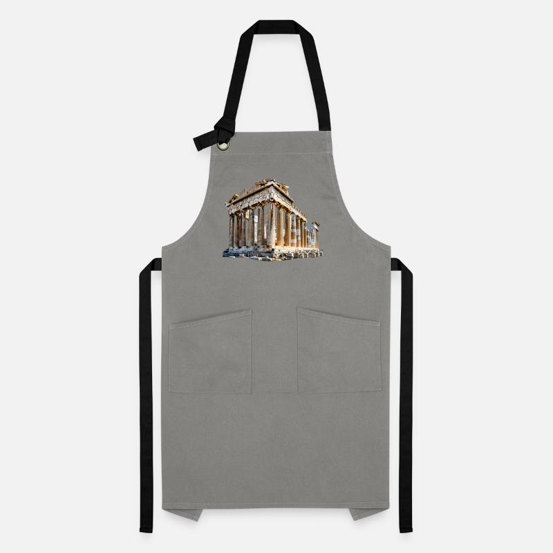 Points de repère de Grèce Tablier contrasté