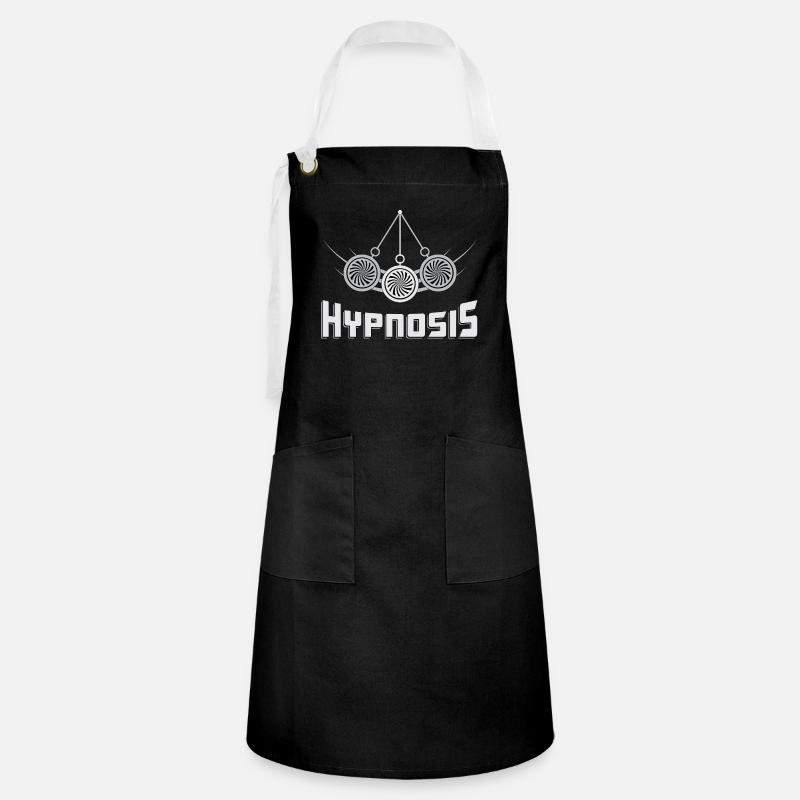 Hypnotiser hypnotiser l’équipe Idée cadeau - Tablier contrasté - noir/blanc