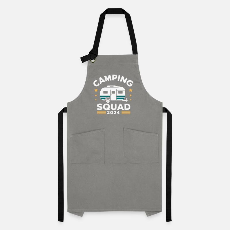Camping Squad 2024 Caravane Camping Tablier contrasté