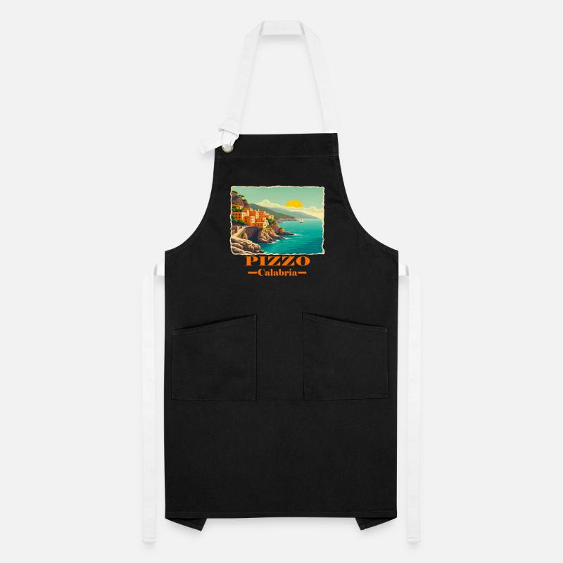 Pizzo Calabria orange Artisan Apron