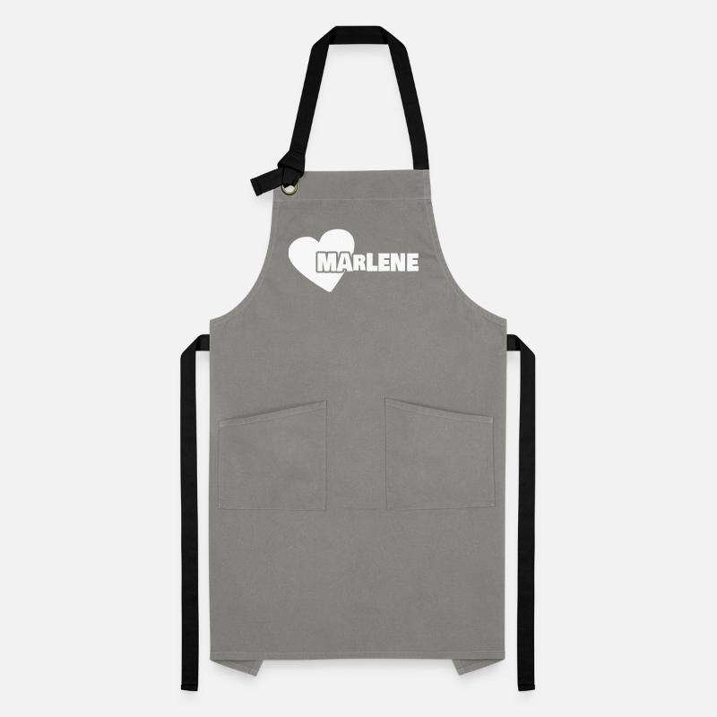 First name Marlene Artisan Apron