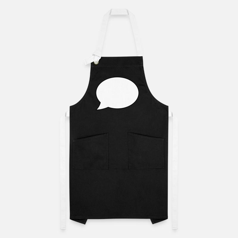 Speech bubble empty Artisan Apron