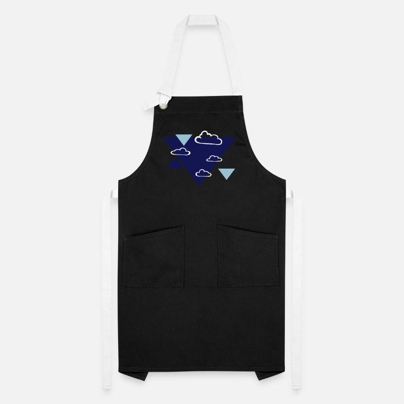 Clouds - printing inks freely selectable Artisan Apron