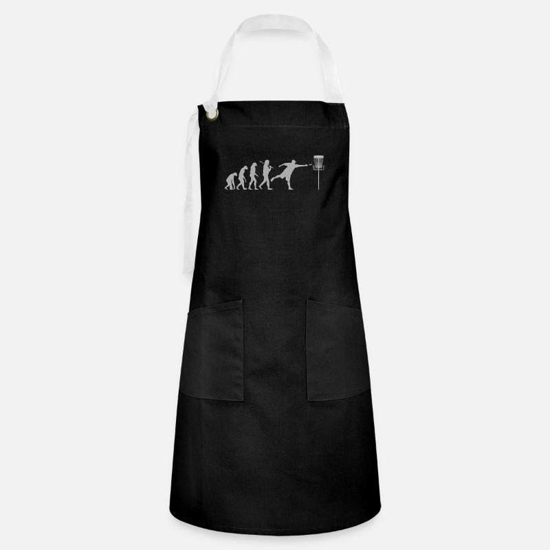 Disc Golf Evolution - Artisan Apron - black/white