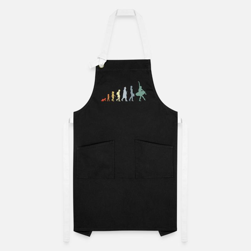 Vintage ballet dancer Evolution Artisan Apron