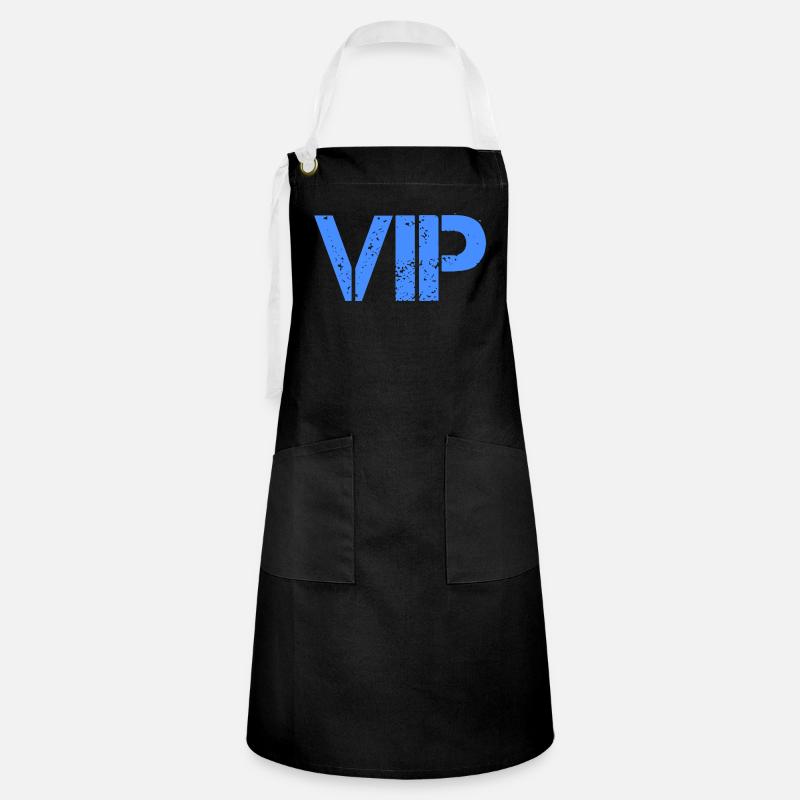 Vip - Artisan Apron - black/white