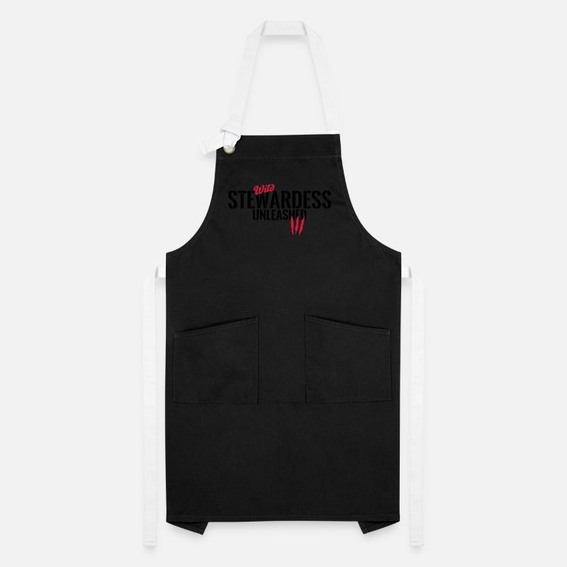 Wild stewardess unleashed Artisan Apron