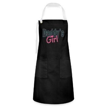 daddy's girl - Artisan Apron - black/white - Front - Zoe (177cm)