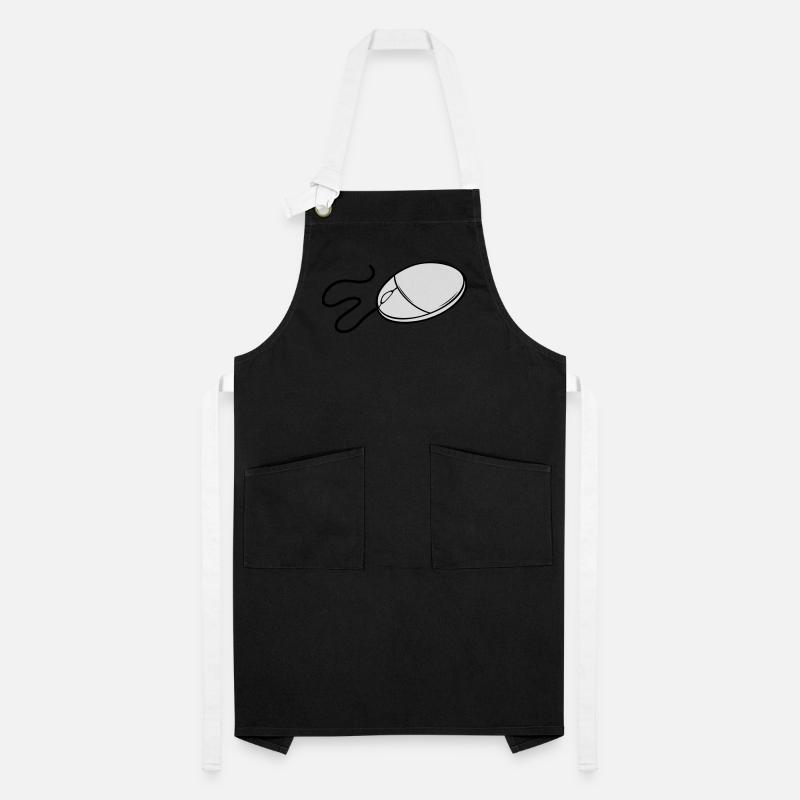 Computer Mouse Artisan Apron