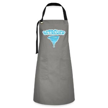 Occupation Caregiver - Artisan Apron - grey/black - Front - Zoe (177cm)