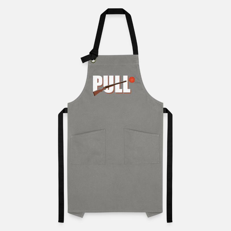 Pull Skeet Shooting Trapshooting Artisan Apron