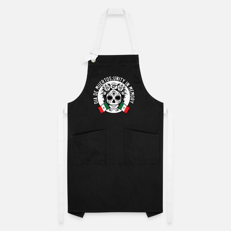 Dia De Muertos Unity in memory Artisan Apron