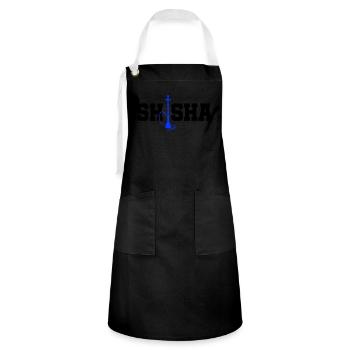 hookah - Artisan Apron - black/white - Front - Zoe (177cm)