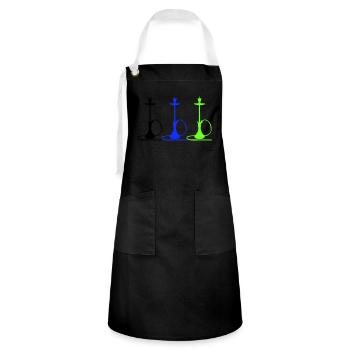 Hookah - Artisan Apron - black/white - Front - Zoe (177cm)