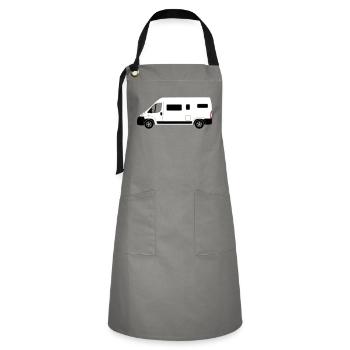 Camping car - Tablier contrasté - gris/noir - Devant - Zoe (177cm)