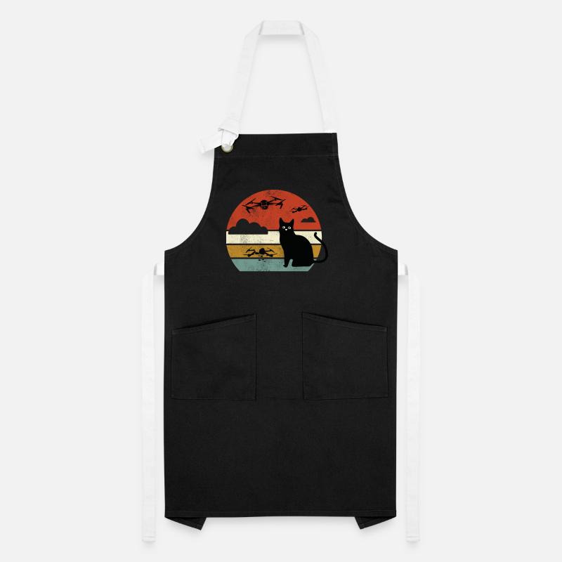 Cat Drone Drone Cat Drones Cats Artisan Apron