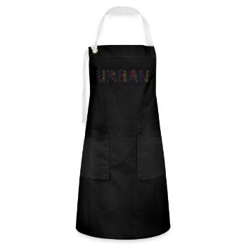 urban 3 - Artisan Apron - black/white - Front - Zoe (177cm)