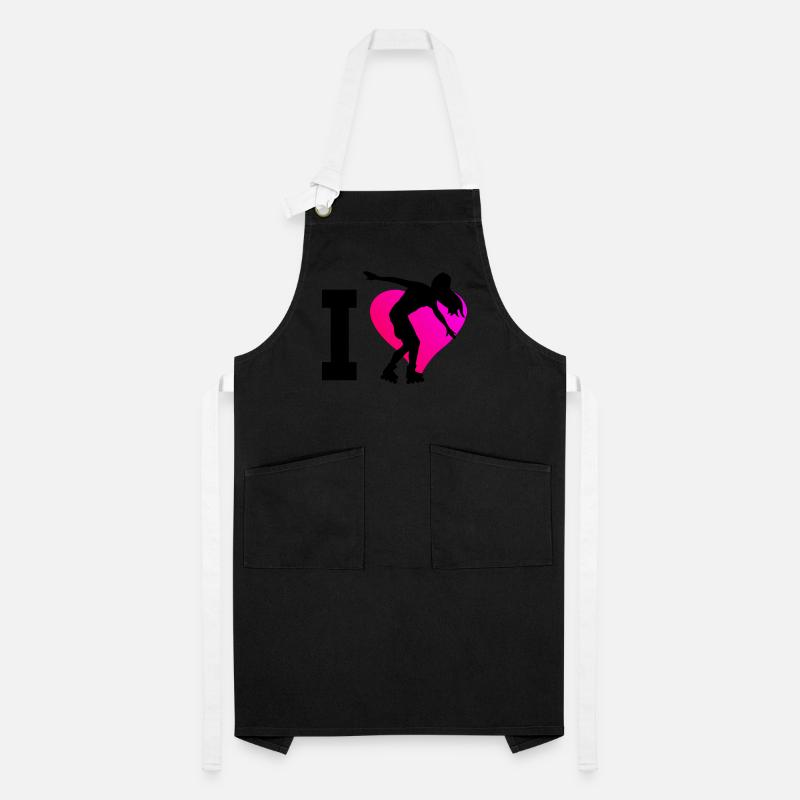 Roller Skating Rollers Roller Skating Rollerskat Tablier contrasté