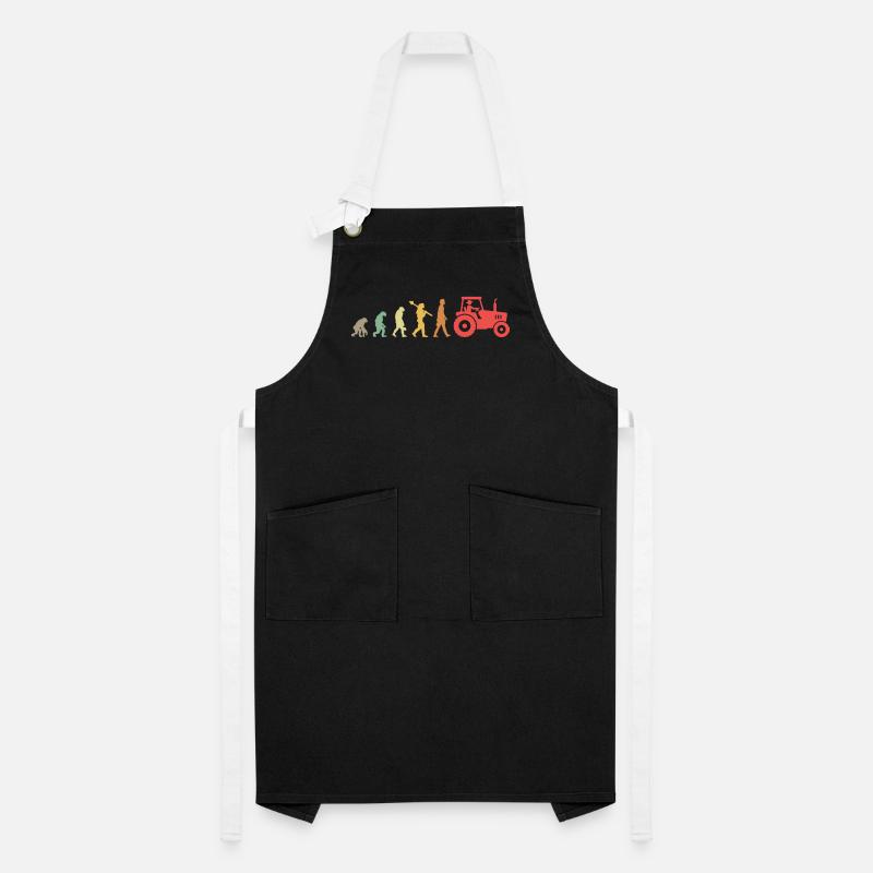 Evolution Tractor _ Farmer Artisan Apron