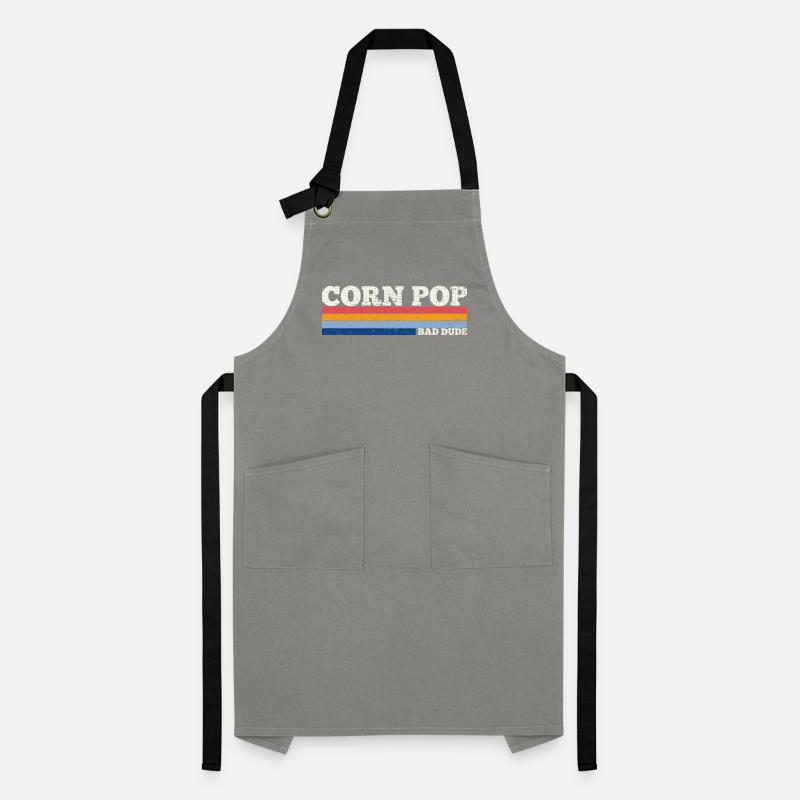 Corn Pop Était Un Mauvais Mec Rétro Cornpop Meme Tablier contrasté