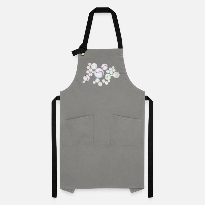 Marbles with Pattern – Shimmering Elegance Artisan Apron