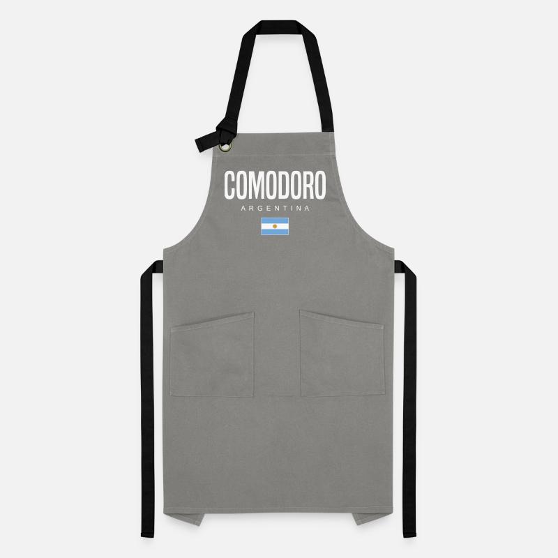 Comodoro Argentinien Argentinier Kontrastschürze