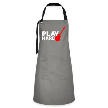 Play Hard - Artisan Apron - grey/black - Front - Zoe (177cm)