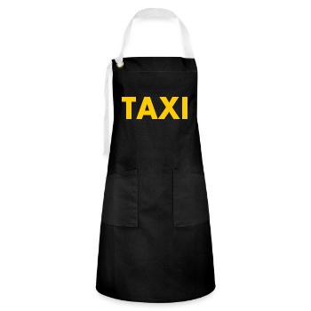 Taxi - Tablier contrasté - noir/blanc - Devant - Zoe (177cm)