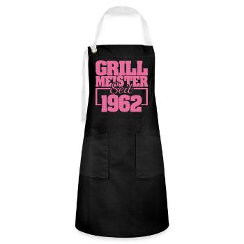 Summer Party 1962 - Artisan Apron - black/white - Front - Zoe (177cm)