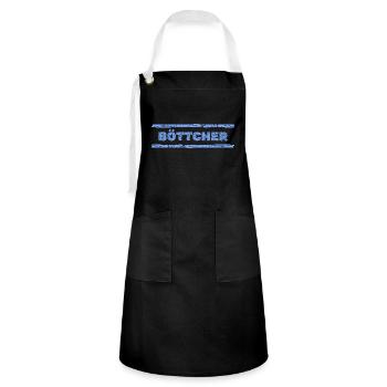 Cooper as a profession - Artisan Apron - black/white - Front - Zoe (177cm)