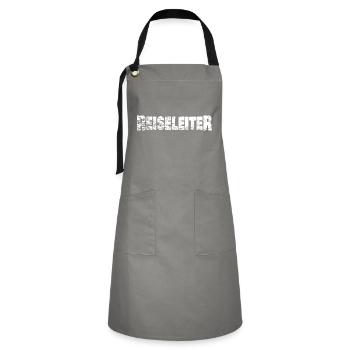 Appointment as a tour guide - Artisan Apron - grey/black - Front - Zoe (177cm)