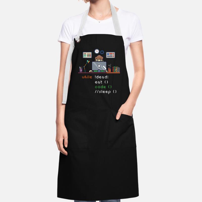 Computer Science Python P... Programmeur & Nerd Tablier contrasté